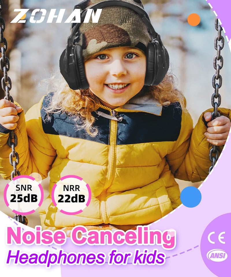 Zohan 030 Kids Noise Cancelling Headphones for Autism Kids Ear Protection - Image 2